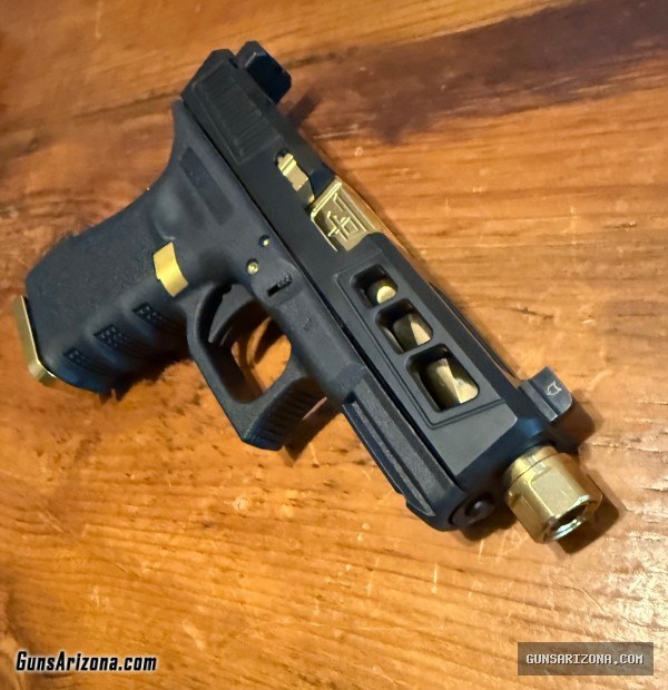 New Glock 19 Gen 3 Zaffiri MOS Slide and Barrel Zev Trigger