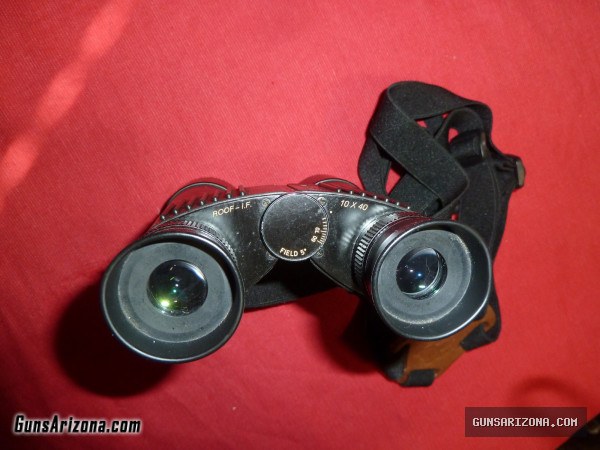 LEUPOLD ROOF PRISM 10X40 + 8X30 GOLD RING BINOCULARS