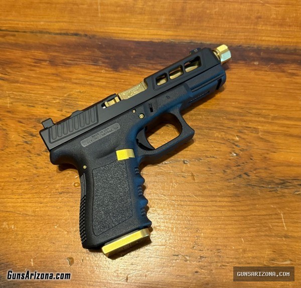 New Glock 19 Gen 3 Zaffiri MOS Slide and Barrel Zev Trigger