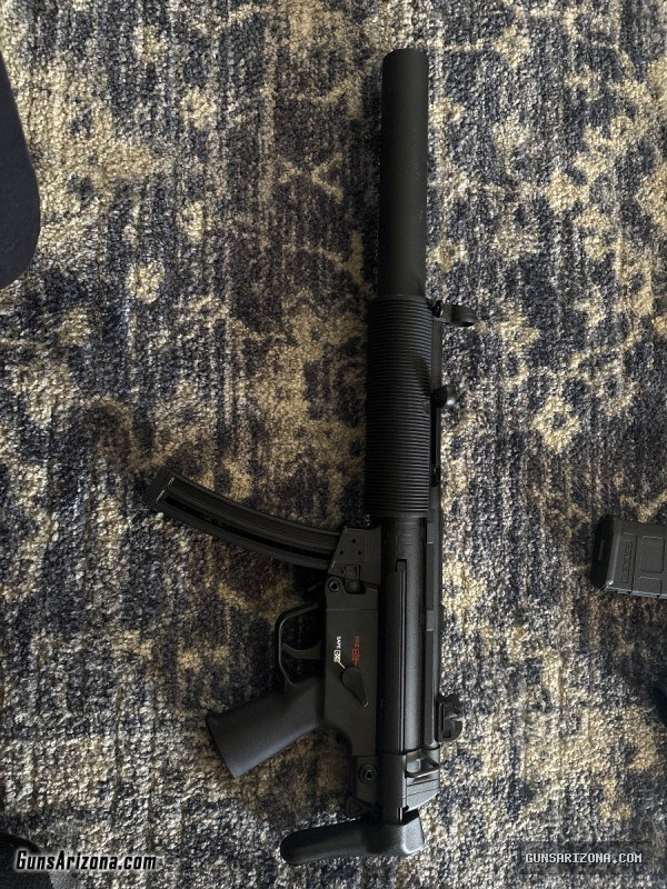 Hk mp5 .22lr great for plinking