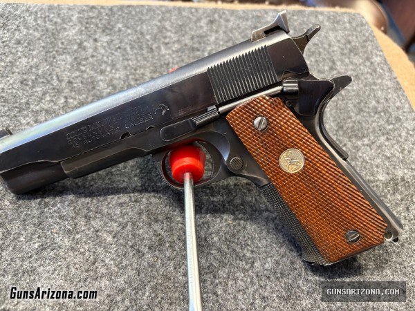 Colt MK4 series 70 1980 vintage enhanced