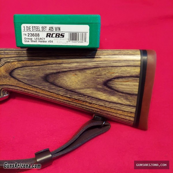 Ruger #1 .405 Winchester stainless/laminate