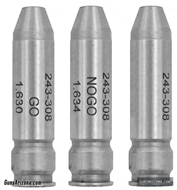 308 Winchester Headspace Gauge Set Go-No Go-Field