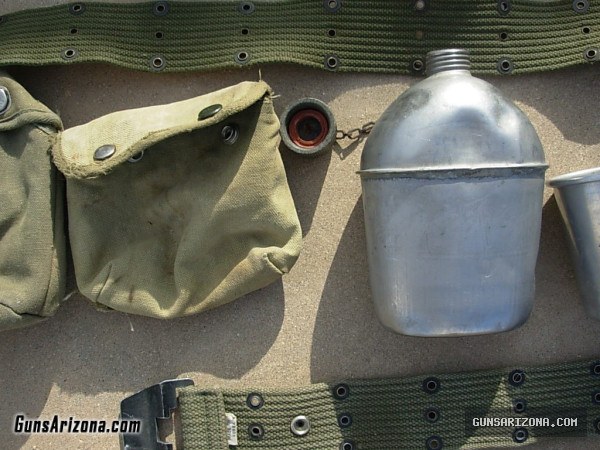 US Army Military WW2 1943 Canteen