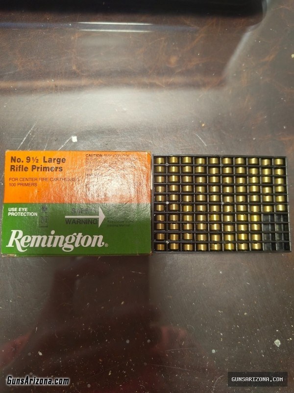 94 #9-1/2 LARGE RIFLE PRIMERS REMINGTON