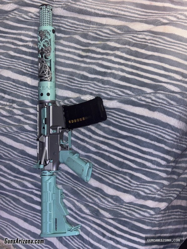 Daniel defense upper, Anderson lower hybrid custom good for both 223/5.56