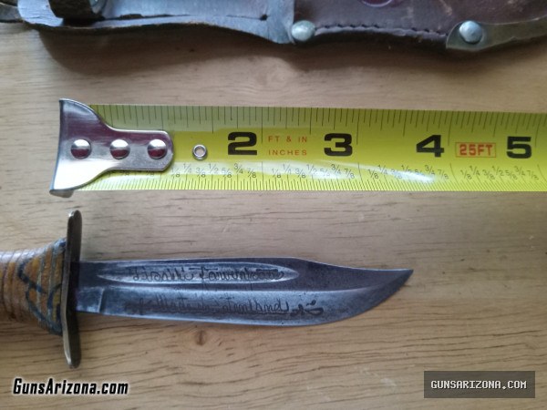 Vintage puukko finish fixed blade knife