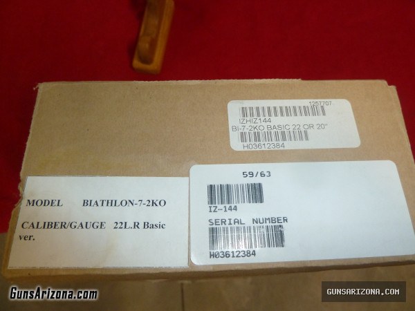 RUSSIAN BIATHLON ISMASH BOLT ACTION .22LR
