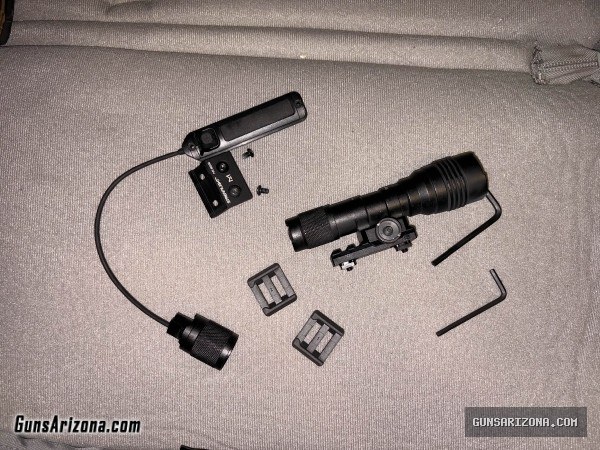 Streamlight ProTac Rail Mount HL-X 1000 Lumen Weapon Light with Tapeswitch