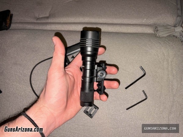Streamlight ProTac Rail Mount HL-X 1000 Lumen Weapon Light with Tapeswitch