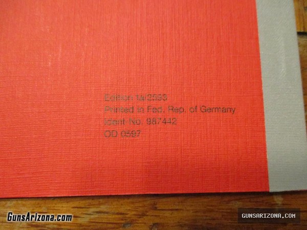 HK G36 Spare Parts Catalog