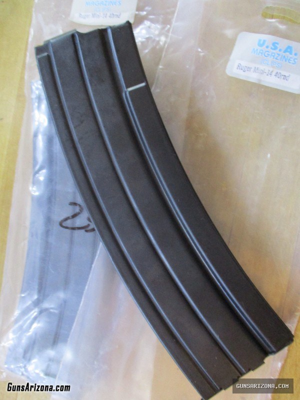 Mini 14 40 round magazine qty.2 Made in U.S.A.