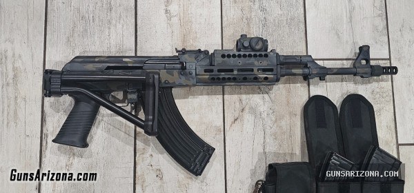 Zastava N-PAP AK 7.62x39, Midwest forend, accessories