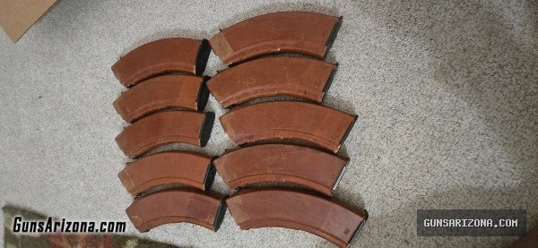 Russian Izhmash 30rnd baklite magazines
