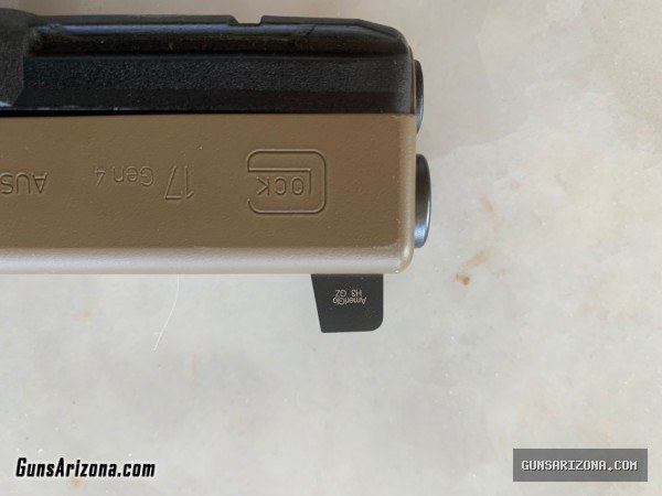 Glock 17 gen4 milled slide,ZEV magwell , Cerakote