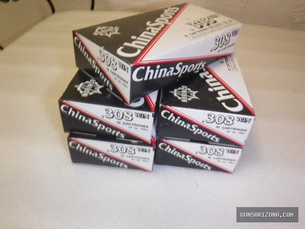 .308 ammo Norinco China Sport