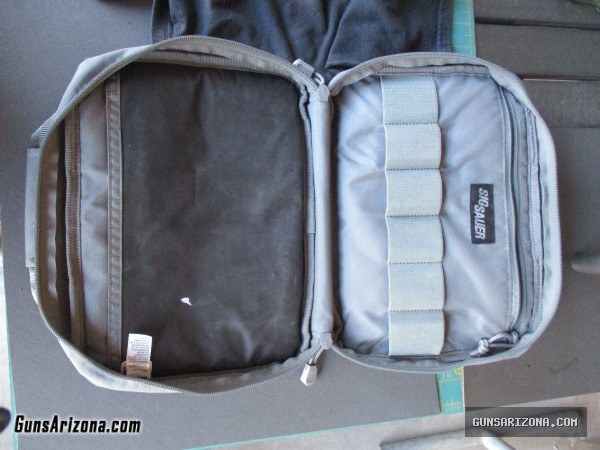 Sig Sauer Legion 5.11 Grey Pistol Magazine, Mag Range Bag