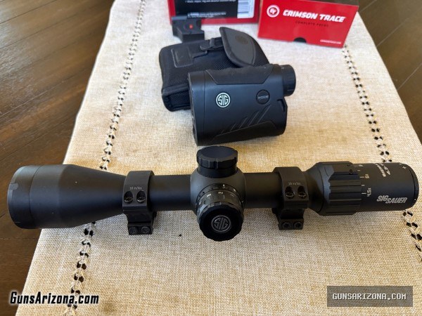 Sig scope, sig range finder