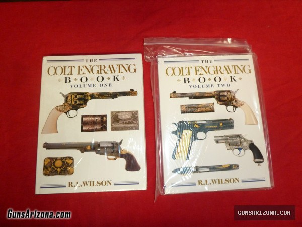 BOOKS; COLT ENGRAVING VOLS 1&2, RIFLE IN AMERICA / SHARPE