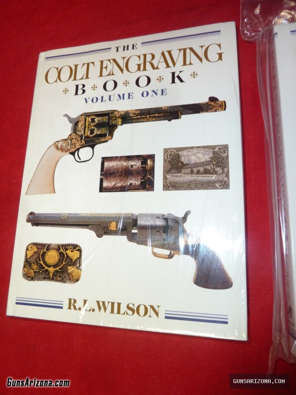 BOOKS; COLT ENGRAVING VOLS 1&2, RIFLE IN AMERICA / SHARPE