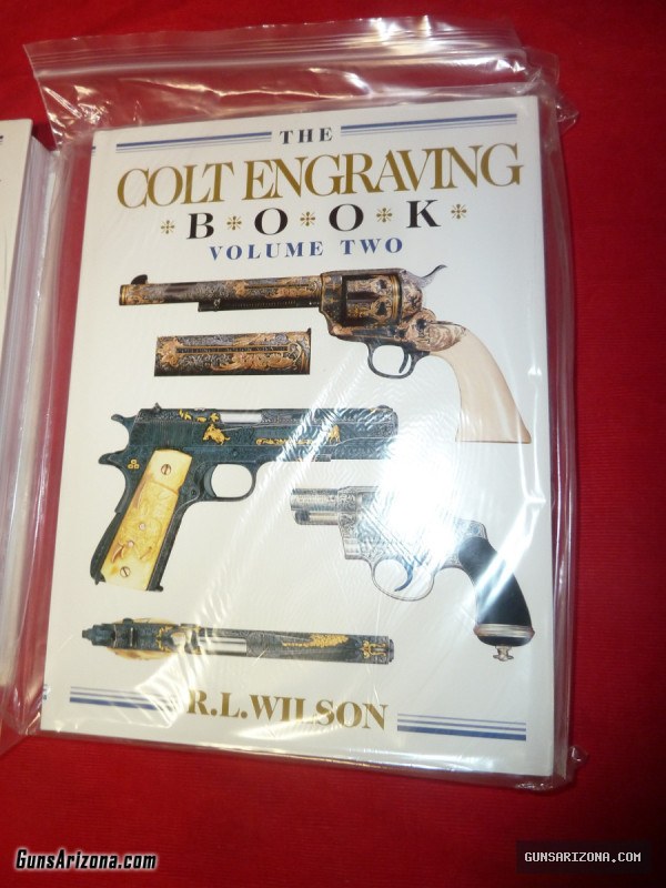 BOOKS; COLT ENGRAVING VOLS 1&2, RIFLE IN AMERICA / SHARPE