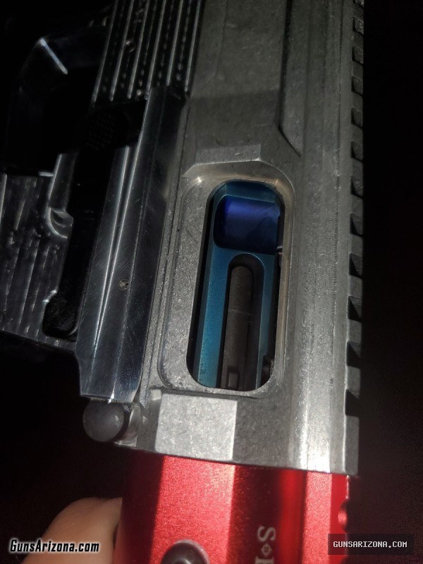 AR15 AR9 16" barrel 9mm Pistol Glock mag lower ready for FRT