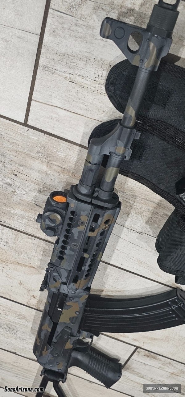 Zastava N-PAP AK 7.62x39, Midwest forend, accessories