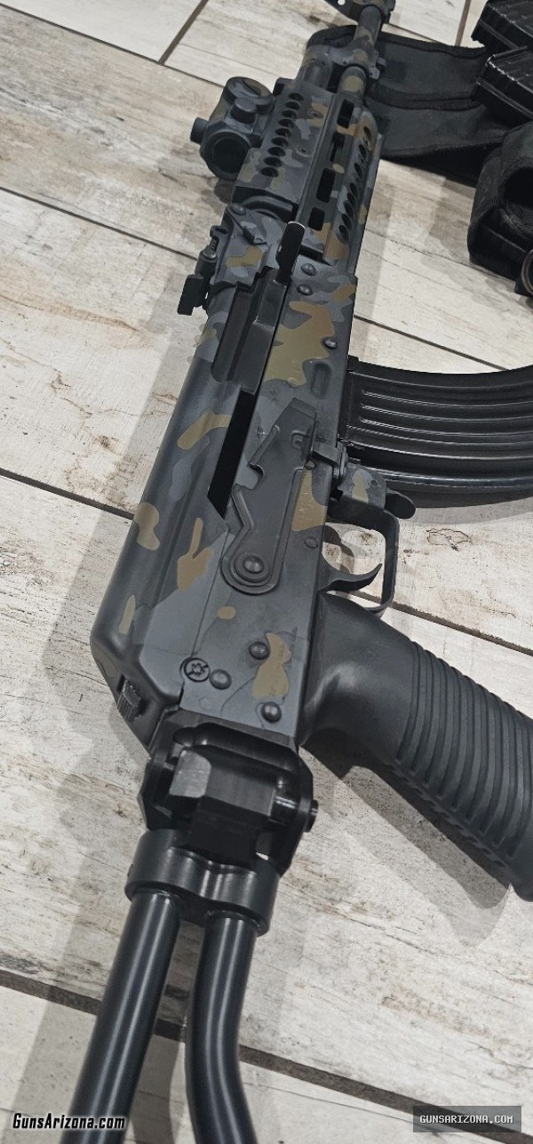 Zastava N-PAP AK 7.62x39, Midwest forend, accessories