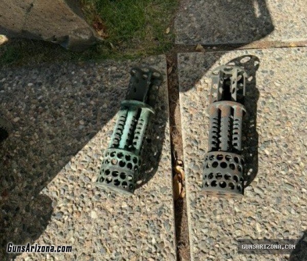 M61 Vulcan 20mm Rotary Cannon Muzzle Brakes Used (2)