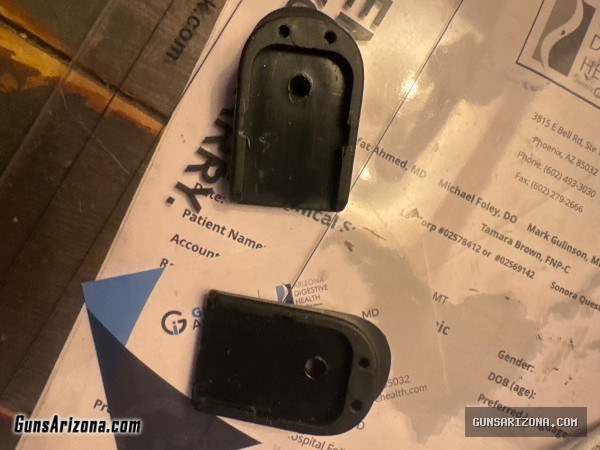 Pearce PG19 Glock Mag Finger Extensions