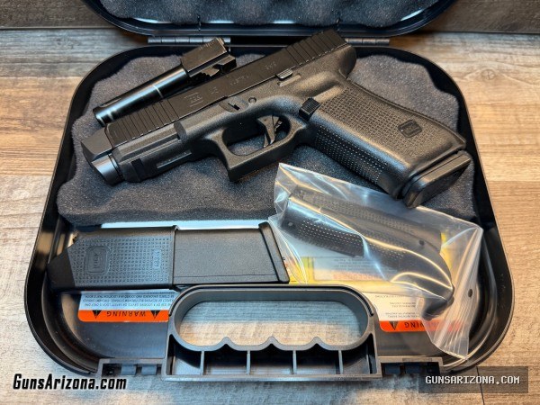 Glock 45 GEN5 LE/Police trade-in w/ Radian Ramjet Afterburner + new flat trigger assembly