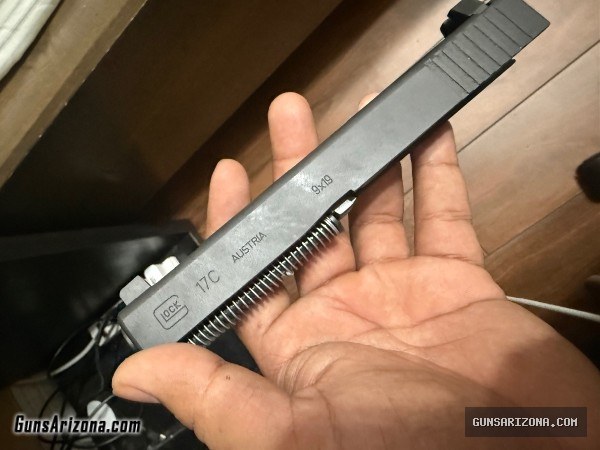 Glock 17c slide with oem ported barrel and oem spring