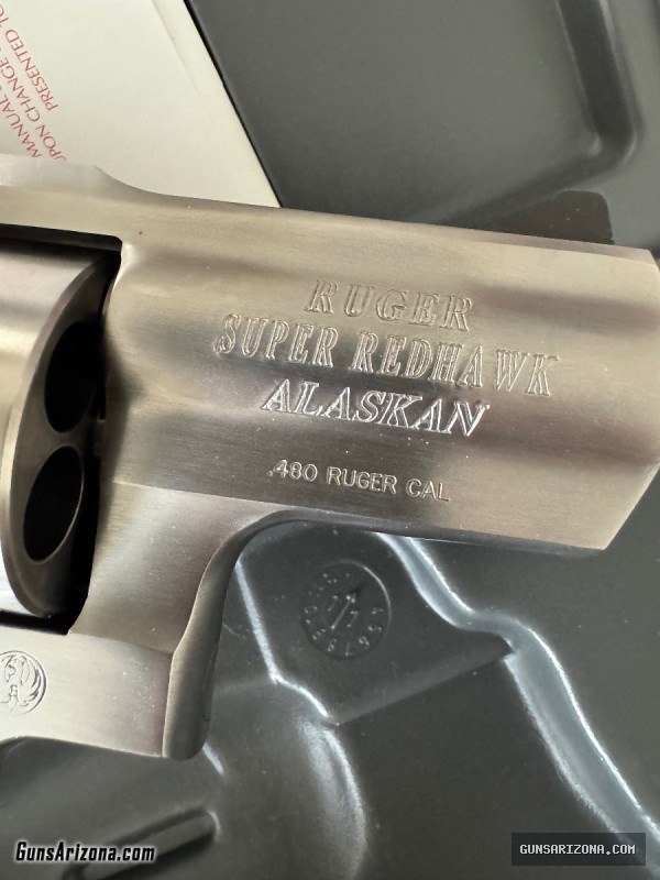 Ruger Super Redhawk Alaskan 480 caliber