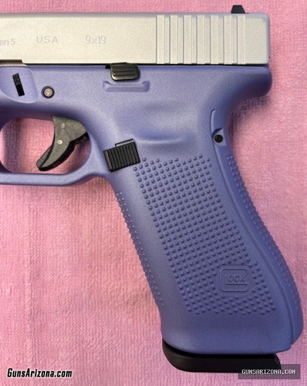 Glock 17 Gen5 Two-Tone Purple/"Satin Aluminum" 9x19 Semi-Auto Pistol
