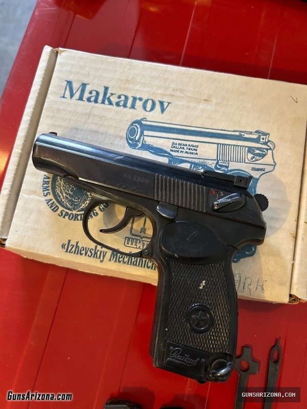 Trade Russian Makarov ij70, trade for revolver or handgun 9mm ?