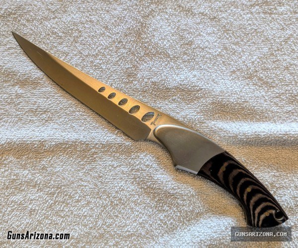 Tomahawk custom stainless steel knife
