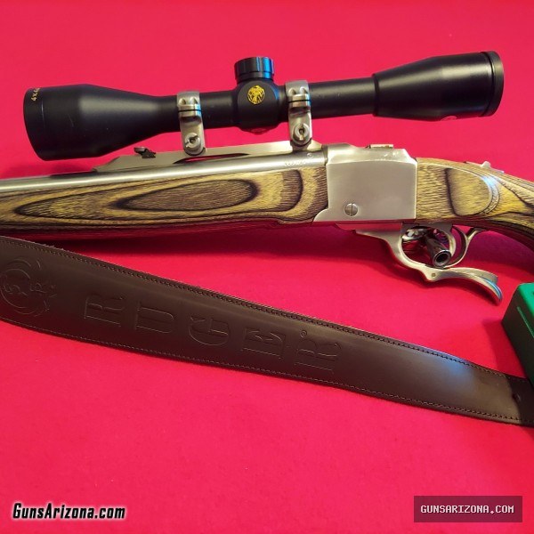 Ruger #1 .405 Winchester stainless/laminate
