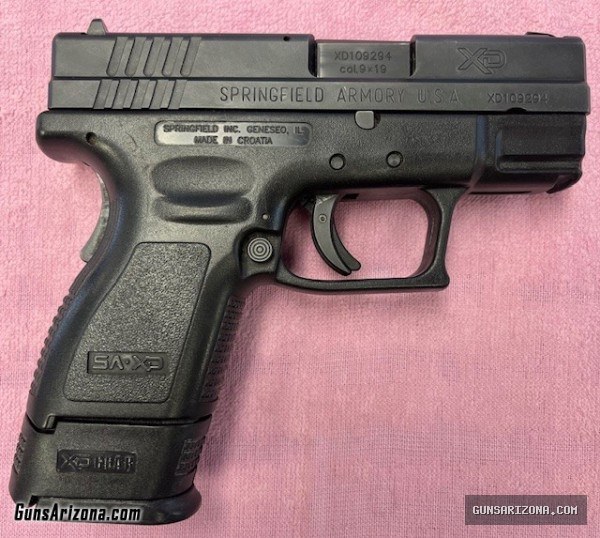 Springfield XD-9 Sub-Compact 9x19 Semi-Auto Pistol