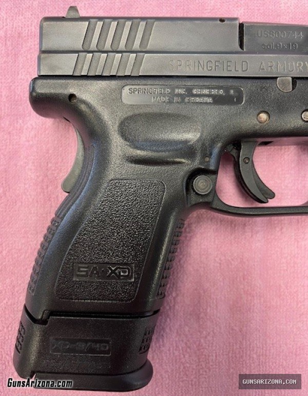 Springfield XD-9 Sub-Compact 9x19 Semi-Auto Pistol