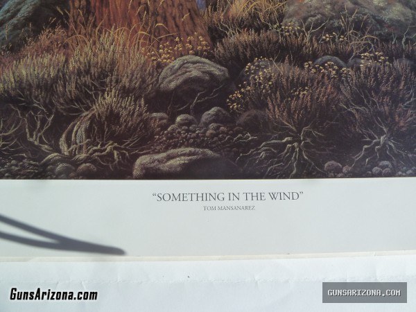 TOM MARSANARAZ  "SOMETHING IN THE WIND" PRINT