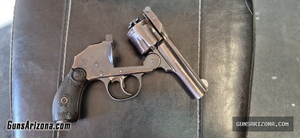 Iver Johnson Arms .38 S&W "Safety Automatic hammerless Revolver