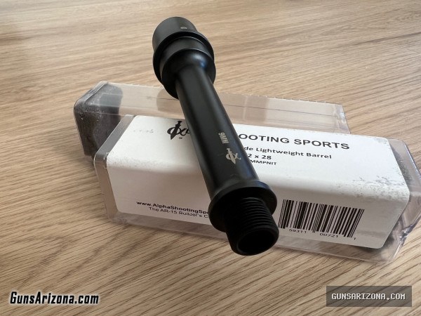 Alpha 5” lightweight nitride AR9 Barrel