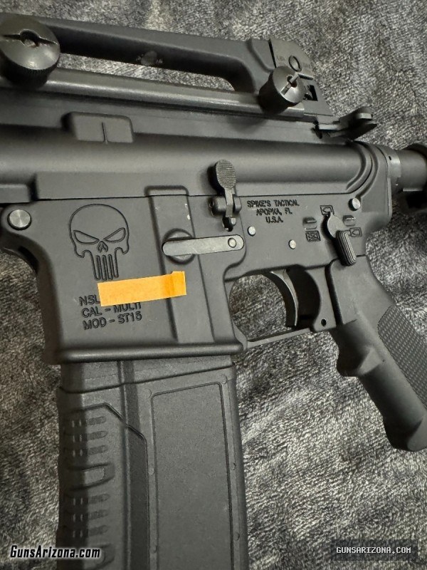 Spikes-Aero 16 midlength quad rail AR15 5.56