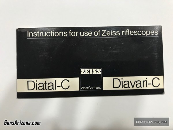 ZEISS W GERMAN 10x32 T