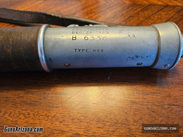 Federal Laboratories Type M29 Police Tear Gas Baton, Leather