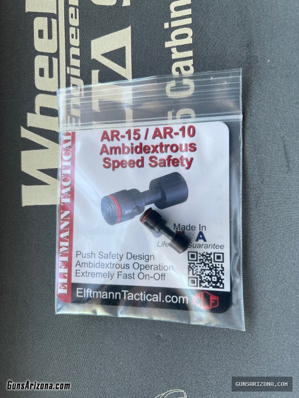 Elftmann Push Button Safety AR15 / AR10