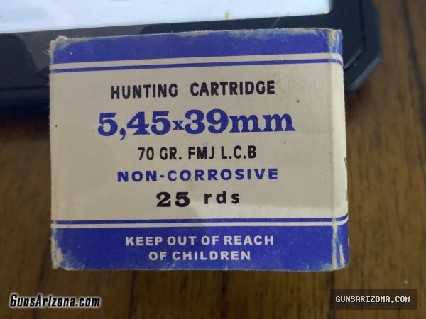 5.45. Case of ammo - Ulyanovsk on box!