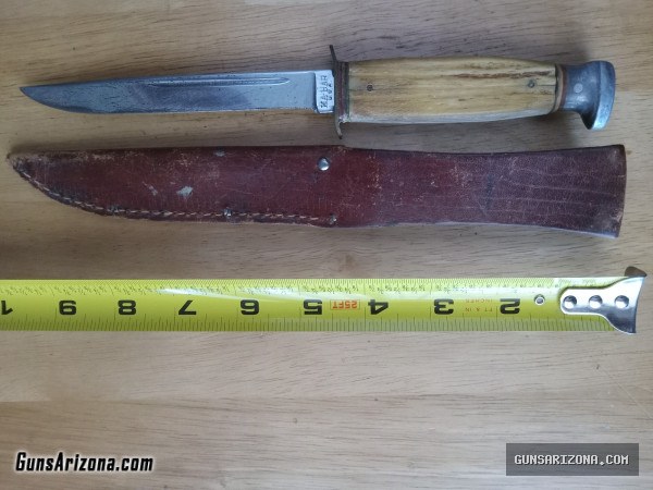 Vintage usa ka-bar hunting knife