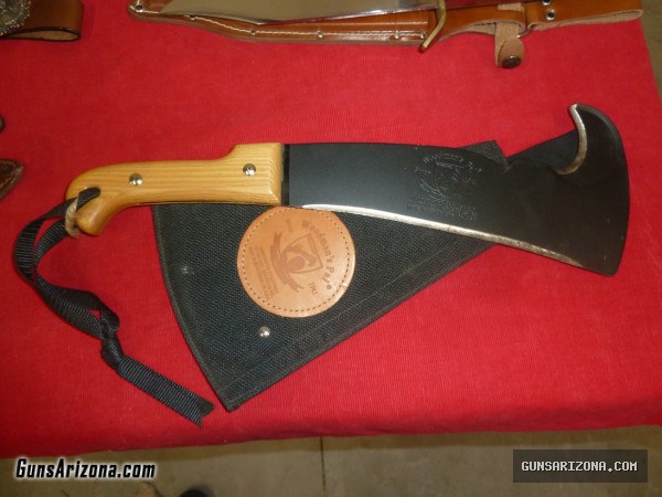 KNIVES; REMINGTON BOWIE,  WOODSMANS PAL, WESTERN BOWIE, AMES SWORD CO BOWIE