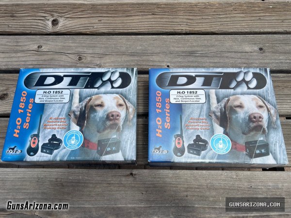 2 - DT Systems H2O 1850 2 Dog System with Nick, Continuous Stim. and Beeper/Locator